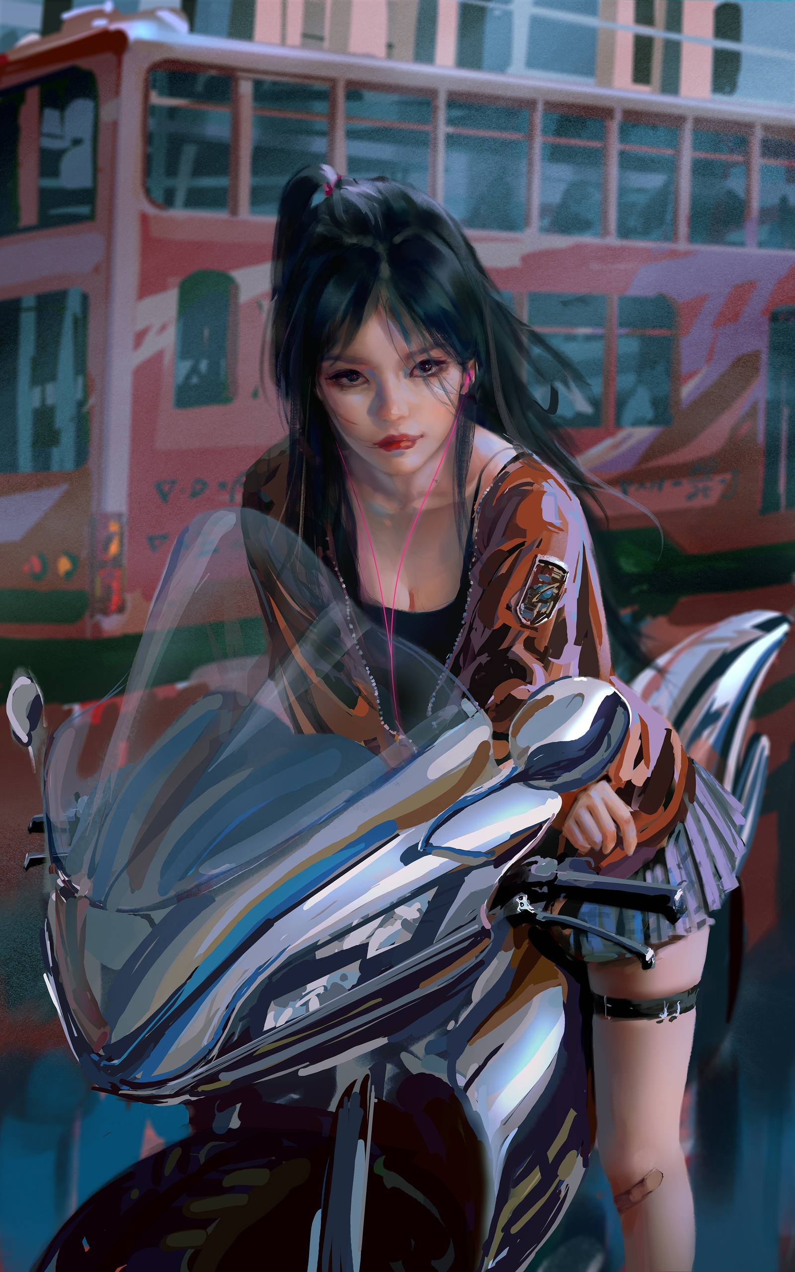 原创插画壁纸鬼刀高清壁纸预览
